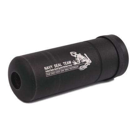 Глушитель G&G Navy Seal Skull Frog 100x30 мм, резьба 14 мм левая (G-01-038)